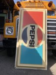 画像6: Vintage Pepsi Cola Advertising Store Display Embossed Plastic Lighted Sign Huge!  (B860)