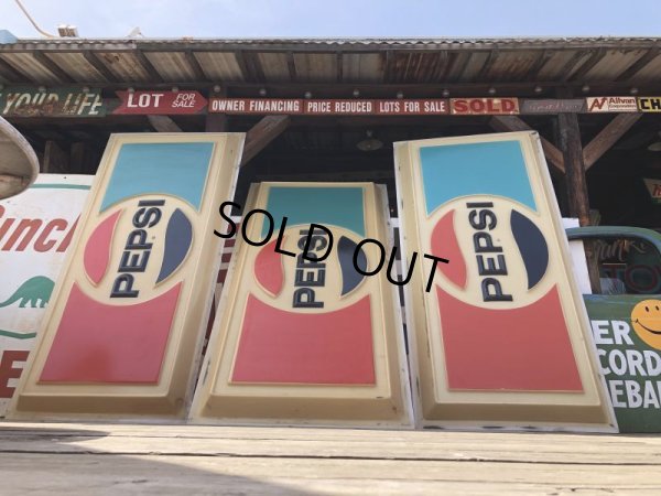 画像11: Vintage Pepsi Cola Advertising Store Display Embossed Plastic Lighted Sign Huge!  (B860)