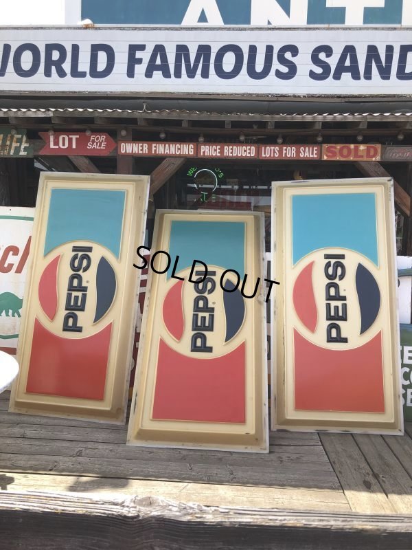 画像8: Vintage Pepsi Cola Advertising Store Display Embossed Plastic Lighted Sign Huge!  (B860)