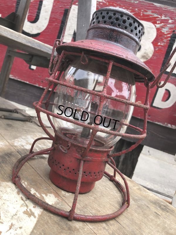 画像3: Vintage Pennsylvania Lines ADLAKE Railroad Lantern (B865)