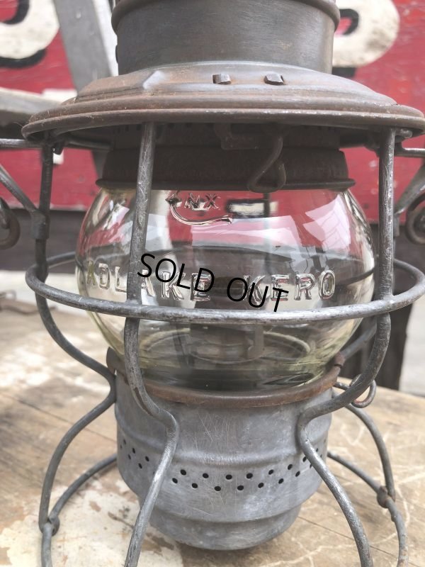 画像8: Vintage ADLAKE KERO No.250 Railroad Lantern (B869)