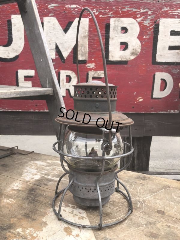 画像14: Vintage ADLAKE KERO No.250 Railroad Lantern (B869)