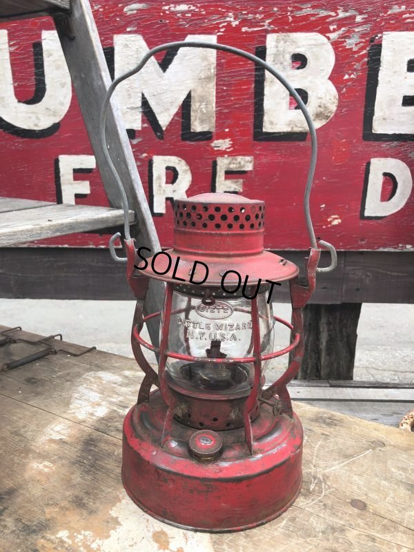 画像1: Vintage DIETZ LITTLE WIZARD Railroad Lantern (B873)