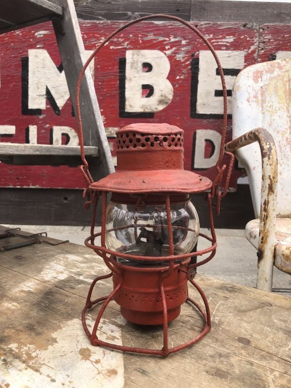 画像1: Vintage ADLAKE KERO Railroad Lantern (B868)