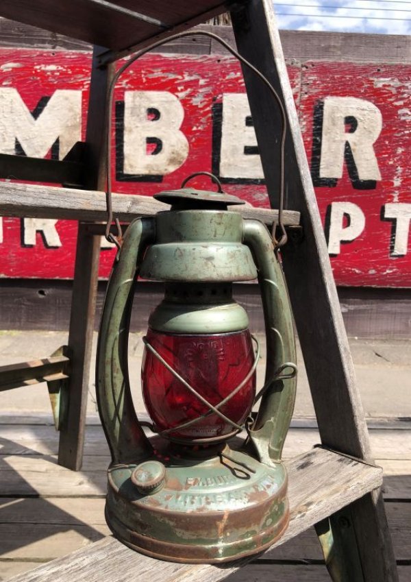 画像1: Vintage EMBURY No.1 LITTLE AIR PIROT Hurricane Lantern (B886)