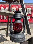 画像8: Vintage Dietz Little Wizard Ohio Highway Dept Hurricane Lantern (B888)