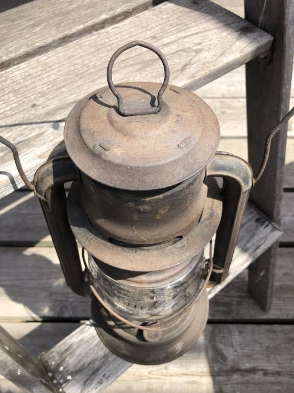 画像2: Vintage Ham's Cold Blast Hurricane Lantern (B877)