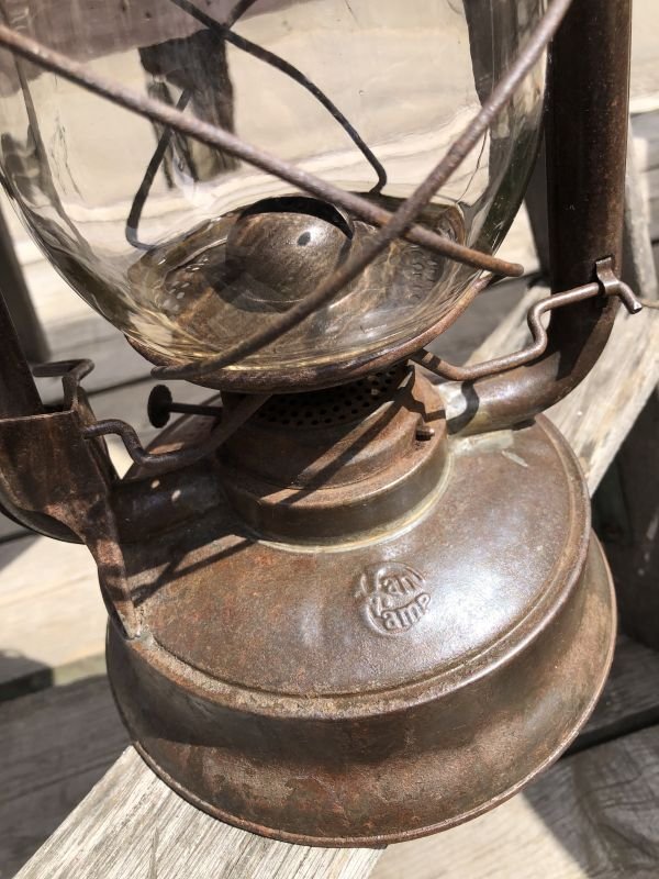画像8: Vintage Van Camp No6 Supreme Hurricane Lantern (B882)