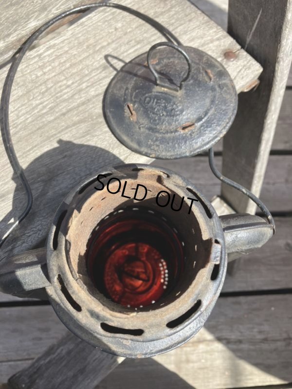 画像3: Vintage Dietz NO.2 LARGE FOUNT BLIZZARD Hurricane Lantern (B892)
