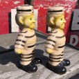 画像8: Vintage Alcatraz Souvenir Inmate Prisoners Salt & Pepper Shakers (B893)