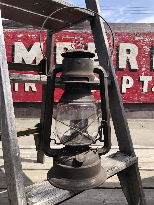 画像1: Vintage Ham's Cold Blast Hurricane Lantern (B877)