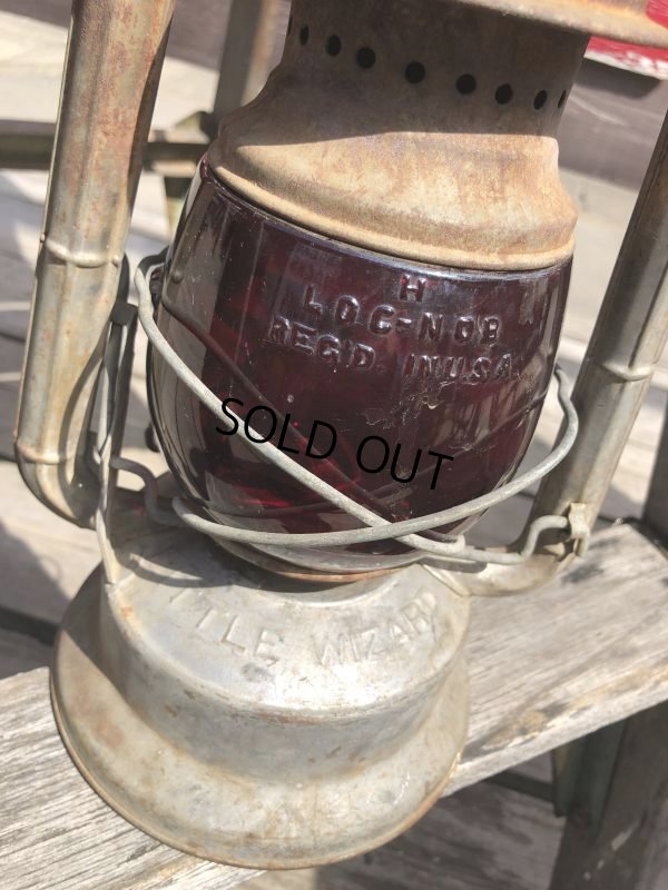 画像9: Vintage DIETZ LITTLE WIZARD Hurricane Lantern (B885)