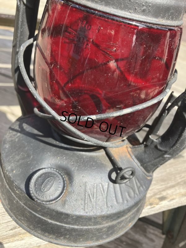 画像4: Vintage Dietz Little Wizard Ohio Highway Dept Hurricane Lantern (B888)