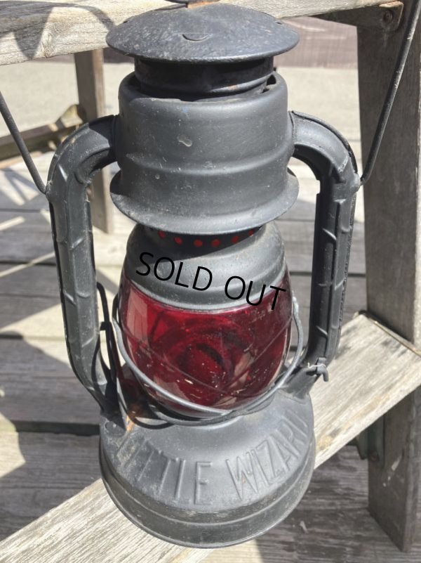 画像9: Vintage Dietz Little Wizard Ohio Highway Dept Hurricane Lantern (B888)