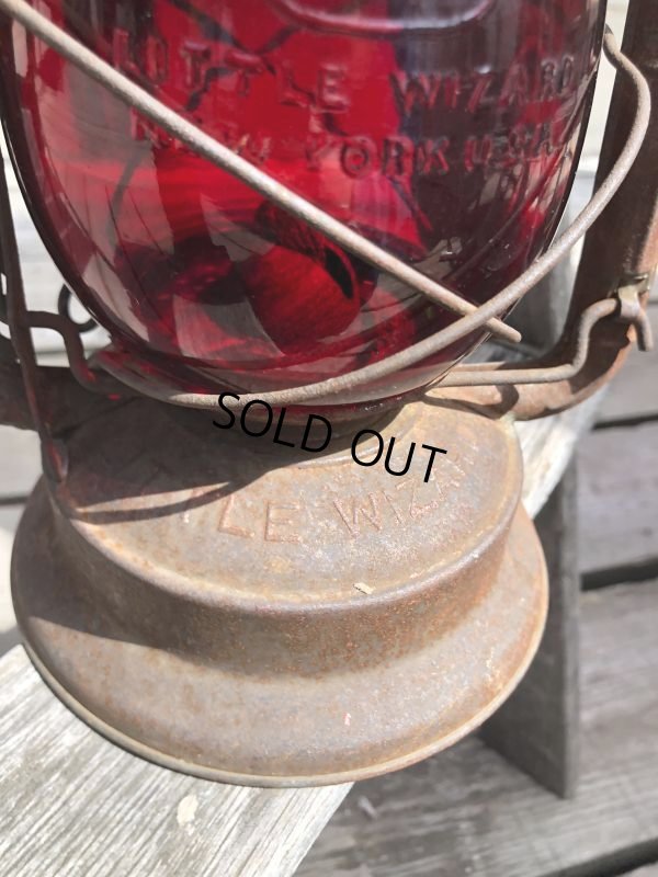 画像12: Vintage DIETZ LITTLE WIZARD Hurricane Lantern (B884)