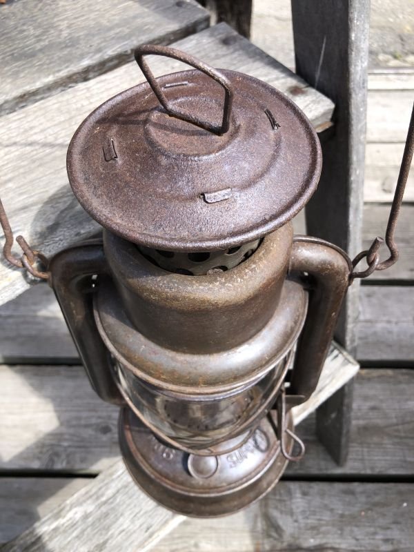 画像2: Vintage Van Camp No6 Supreme Hurricane Lantern (B882)