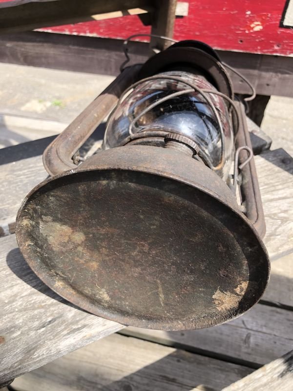 画像12: Vintage Ham's Cold Blast Hurricane Lantern (B877)