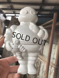 Vintage Michelin man Bibendum Advertising Vinyl Figure Petitcollin Made in France (B897)