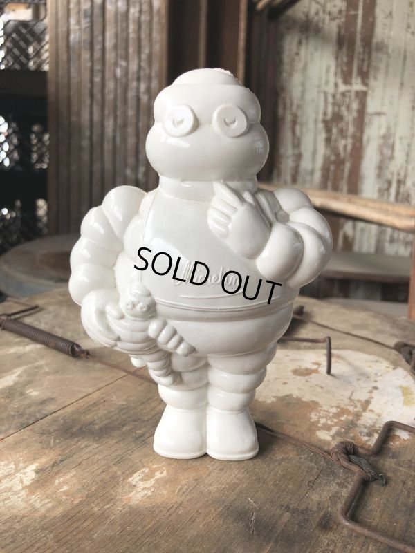 画像3: Vintage Michelin man Bibendum Advertising Vinyl Figure Petitcollin Made in France (B897)