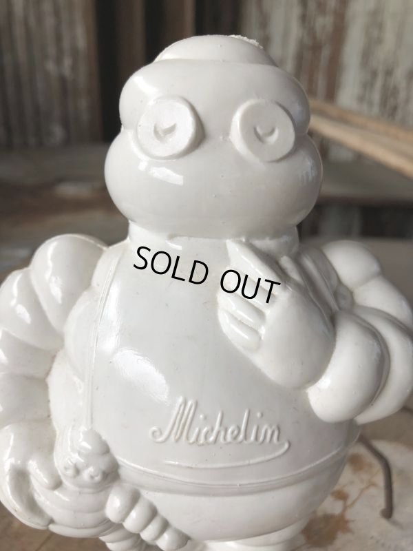 画像11: Vintage Michelin man Bibendum Advertising Vinyl Figure Petitcollin Made in France (B897)
