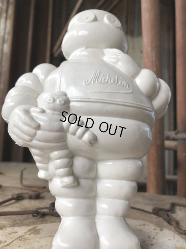 画像10: Vintage Michelin man Bibendum Advertising Vinyl Figure Petitcollin Made in France (B897)