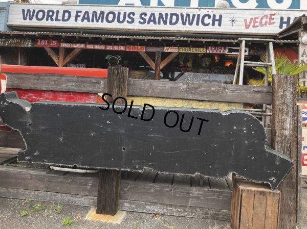 画像12: 【店舗引き取り限定】Vintage SUBWAY Restaurant Advertising Store Display Light Sign Huge!! 294cm (B903)