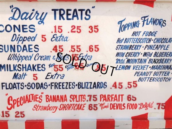 画像9: 【店舗引き取り限定】Vintage CONEY ISLAND Big GEORGE'S DAIRY PALACE Store Sign Huge!! 259cm (B904)