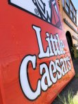 画像10: 【店舗引き取り限定】大型210cm Rare! Hard to Find! Vintage Little Caesars Pizza Store Sign Huge! (B906) (10)