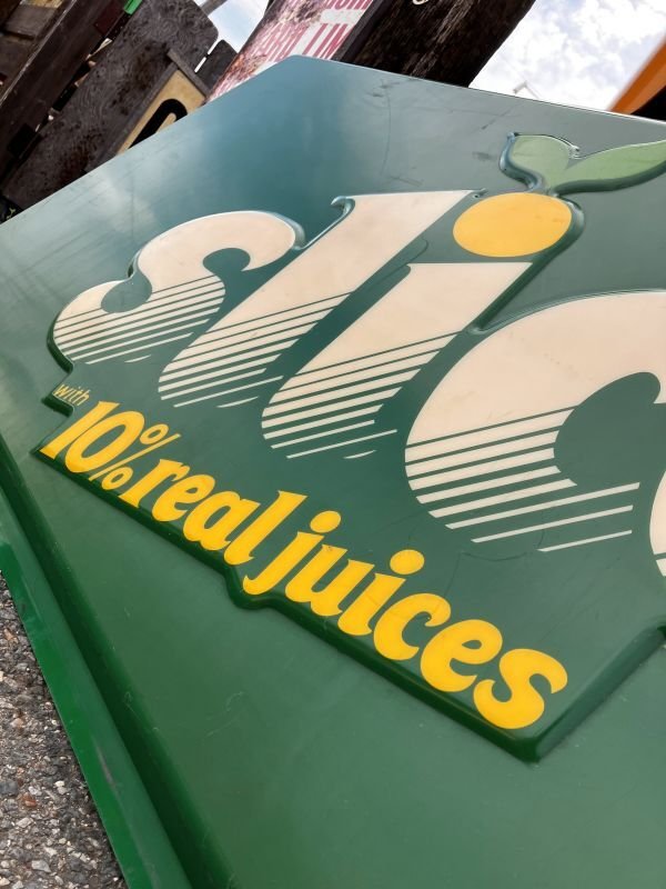 画像7: 【店舗引き取り限定】Vintage Advertising Slice Soda Store Sign Huge ! 184cm (B905)