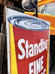 画像5: Hard to Find ! Vintage Advertising STANDBY FINE FOODS Store Display Sign Huge ! (B907)