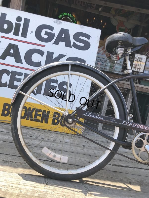 画像6:  【店舗引き取り限定】60s Vintage Schwinn Typhoon Bicycle 26” w /  Head Light (B908)