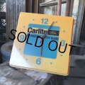 Vintage Carlite Automotive Safety Glass Ford Lighted Clock Sign (B913)