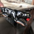 画像9: 50s Vintage Black Panther Ceramic Deco Small Size Statue (B912)