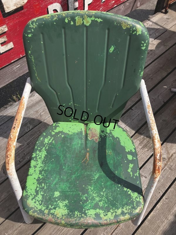 画像8: Vintage U.S.A. Metal Lawn Chair (B914)