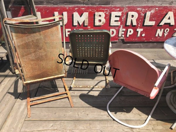 画像17: Vintage U.S.A. Metal Lawn Chair (B919)