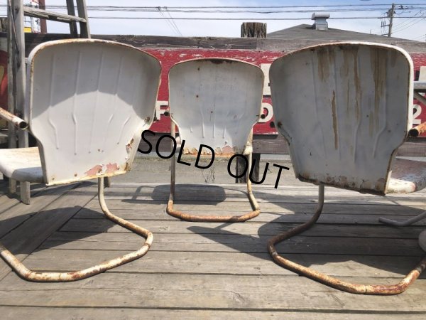 画像22: Vintage U.S.A. Metal Lawn Chair (B922)