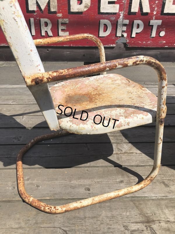 画像12: Vintage U.S.A. Metal Lawn Chair (B920)