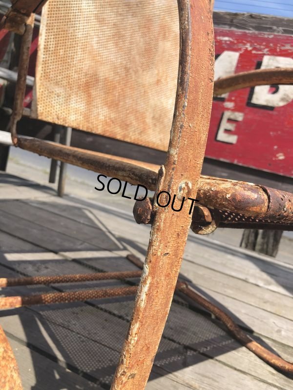 画像11: Vintage U.S.A. Metal Lawn Chair (B919)