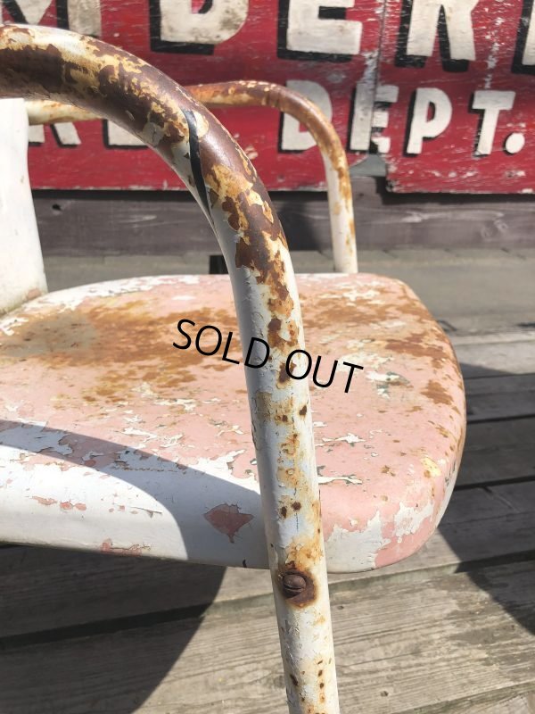 画像12: Vintage U.S.A. Metal Lawn Chair (B922)