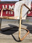 画像13: Vintage U.S.A. Metal Lawn Chair (B922) (13)