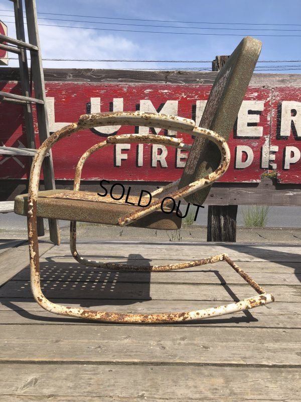 画像5: Vintage U.S.A. Metal Lawn Chair (B918)