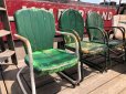 画像15: Vintage U.S.A. Metal Lawn Chair (B916)