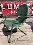 画像2: Vintage U.S.A. Metal Lawn Chair (B915) (2)