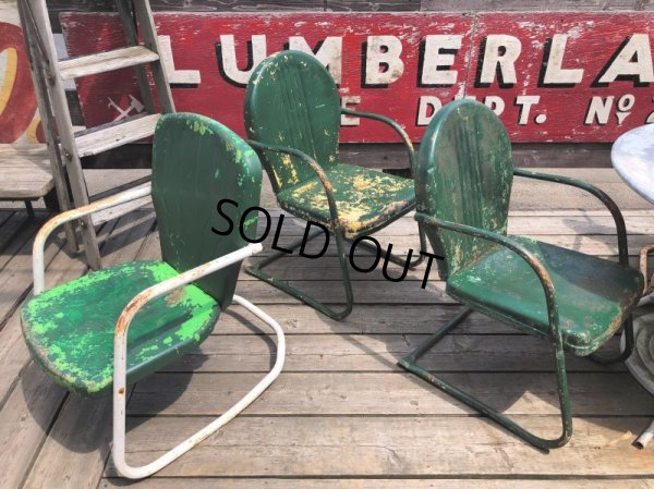 画像18: Vintage U.S.A. Metal Lawn Chair (B916)