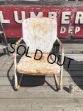 Vintage U.S.A. Metal Lawn Chair (B920)