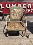 画像1: Vintage U.S.A. Metal Lawn Chair (B918) (1)