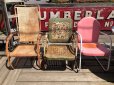 画像21: Vintage U.S.A. Metal Lawn Chair (B919) (21)