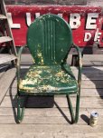 画像1: Vintage U.S.A. Metal Lawn Chair (B916) (1)