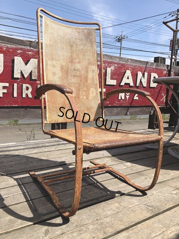 画像3: Vintage U.S.A. Metal Lawn Chair (B919)