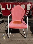 画像1: Vintage U.S.A. Metal Lawn Chair (B917) (1)